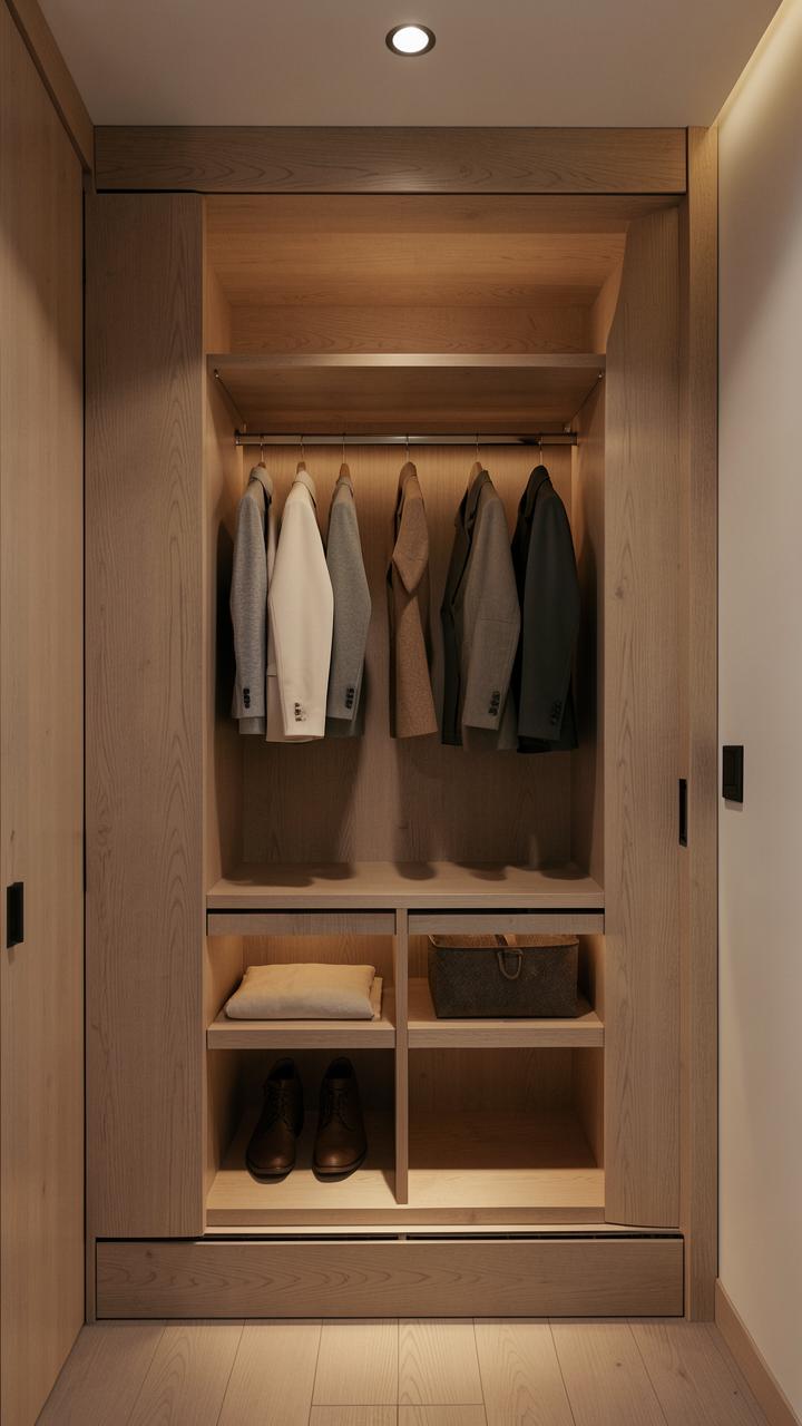Kitchen in warm oak